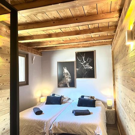 Chalet Le Petit Nicolas, Jacuzzi, Vue Mont Blanc Шамони Экстерьер фото