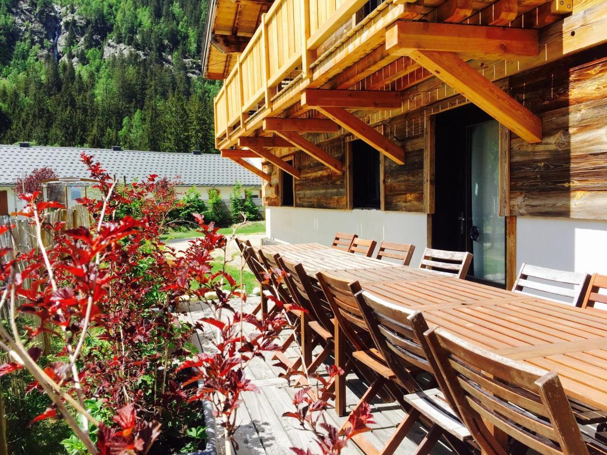 Chalet Le Petit Nicolas, Jacuzzi, Vue Mont Blanc Шамони Экстерьер фото