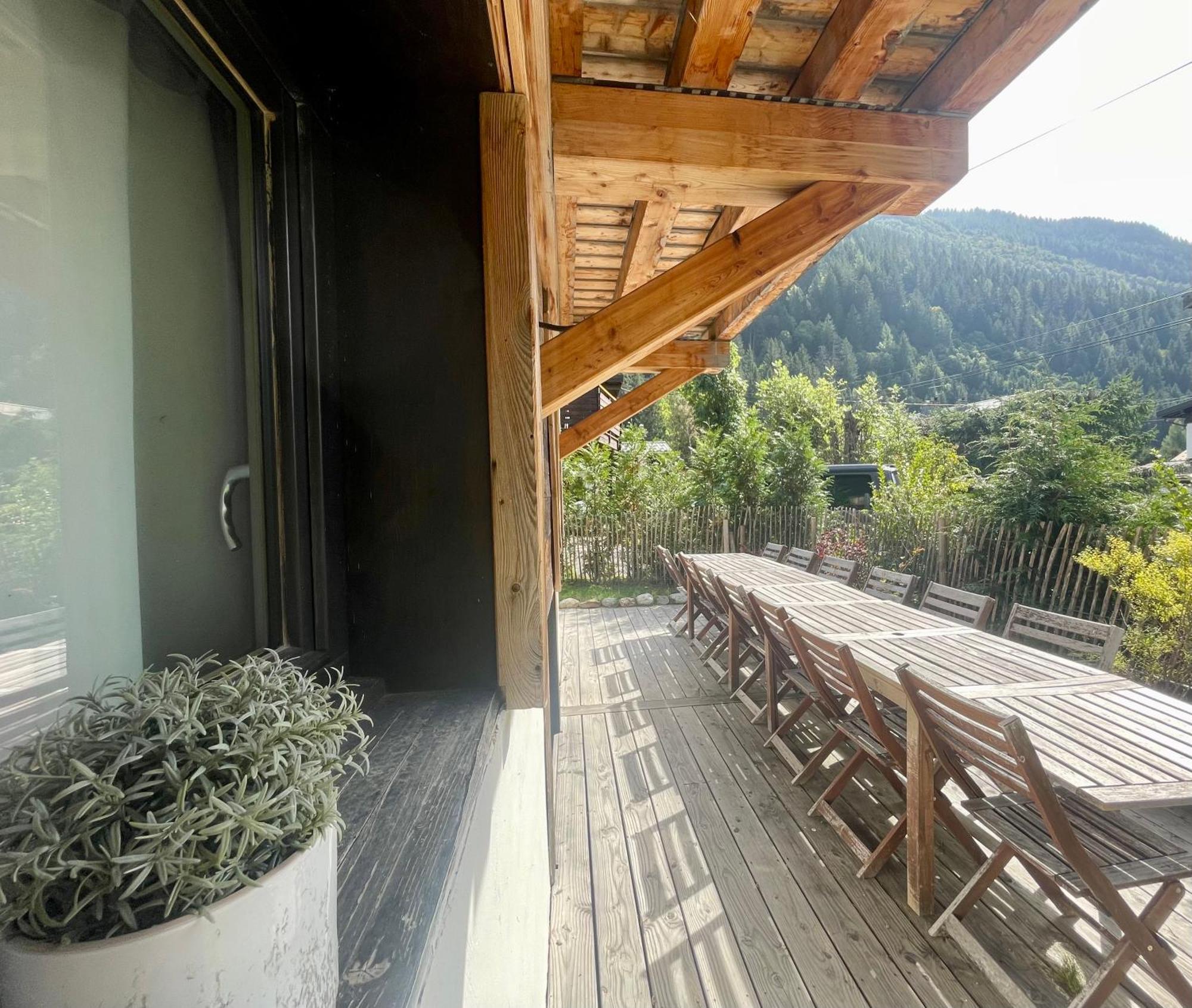 Chalet Le Petit Nicolas, Jacuzzi, Vue Mont Blanc Шамони Экстерьер фото
